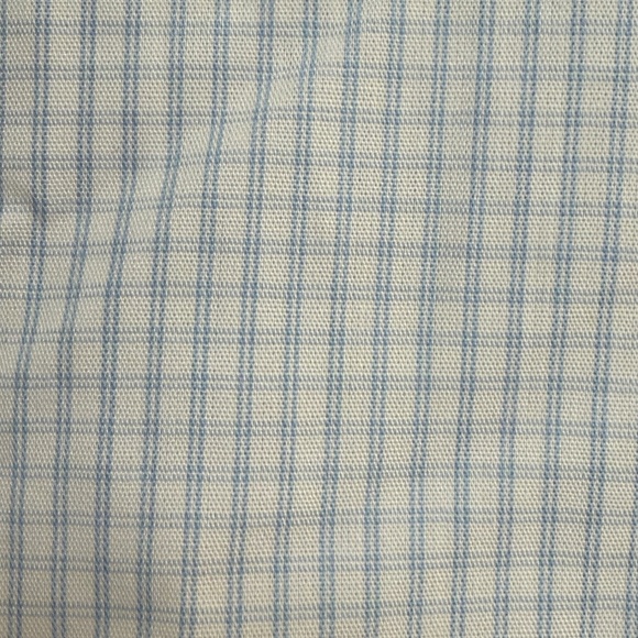 Valentino Roma Mens Shirt size 17.5/44 blue and white - Picture 7 of 7